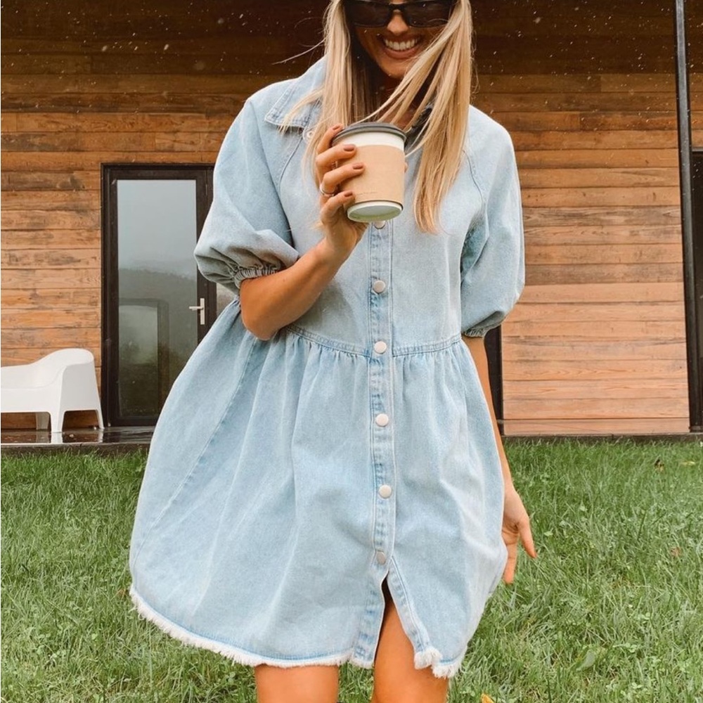 NWT vestique Marshall Jean dress